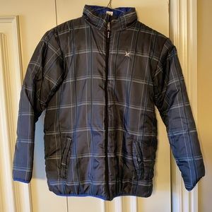 Hurley reversible puffer coat